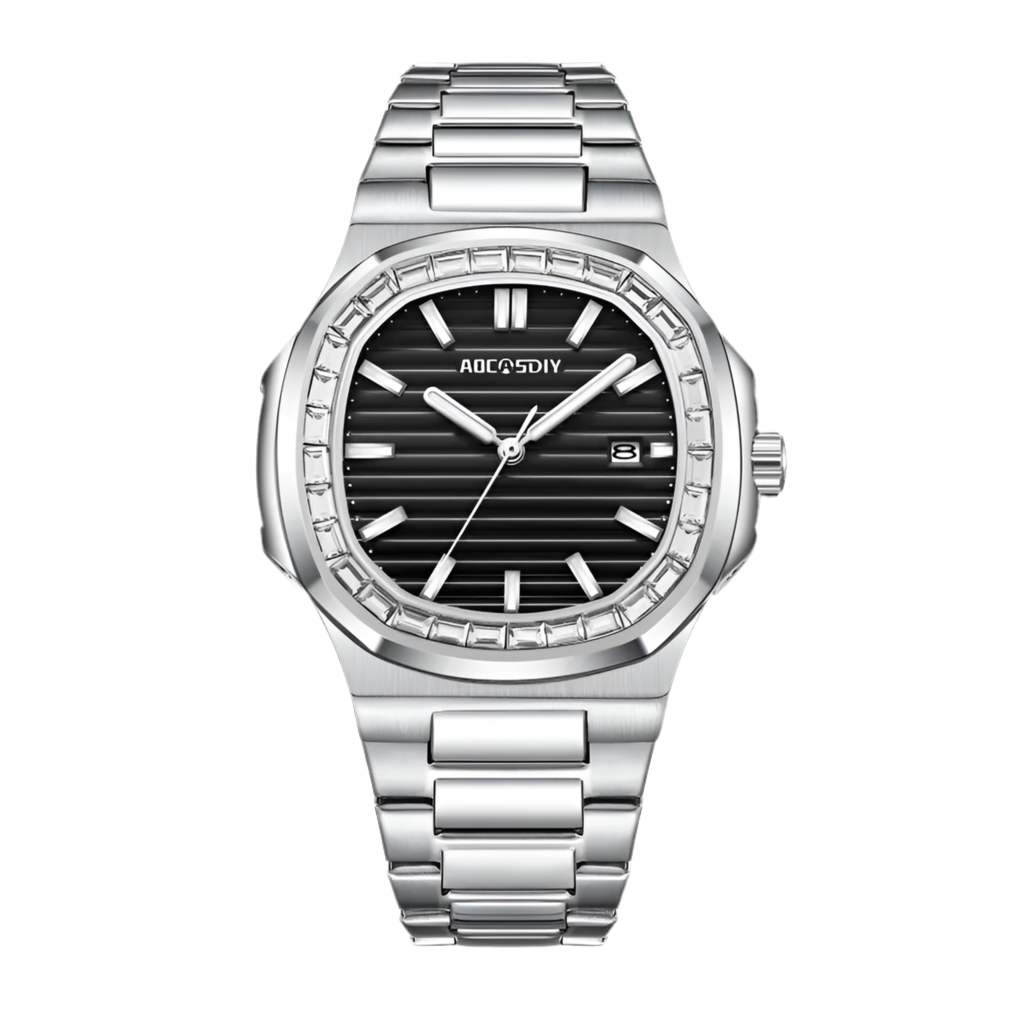 RELOJ "CRYSTAL SILVER"