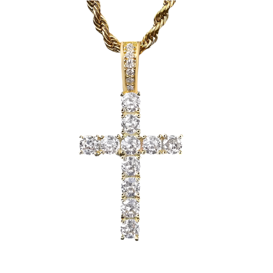 COLLAR "CRUZ DE DIAMANTE"