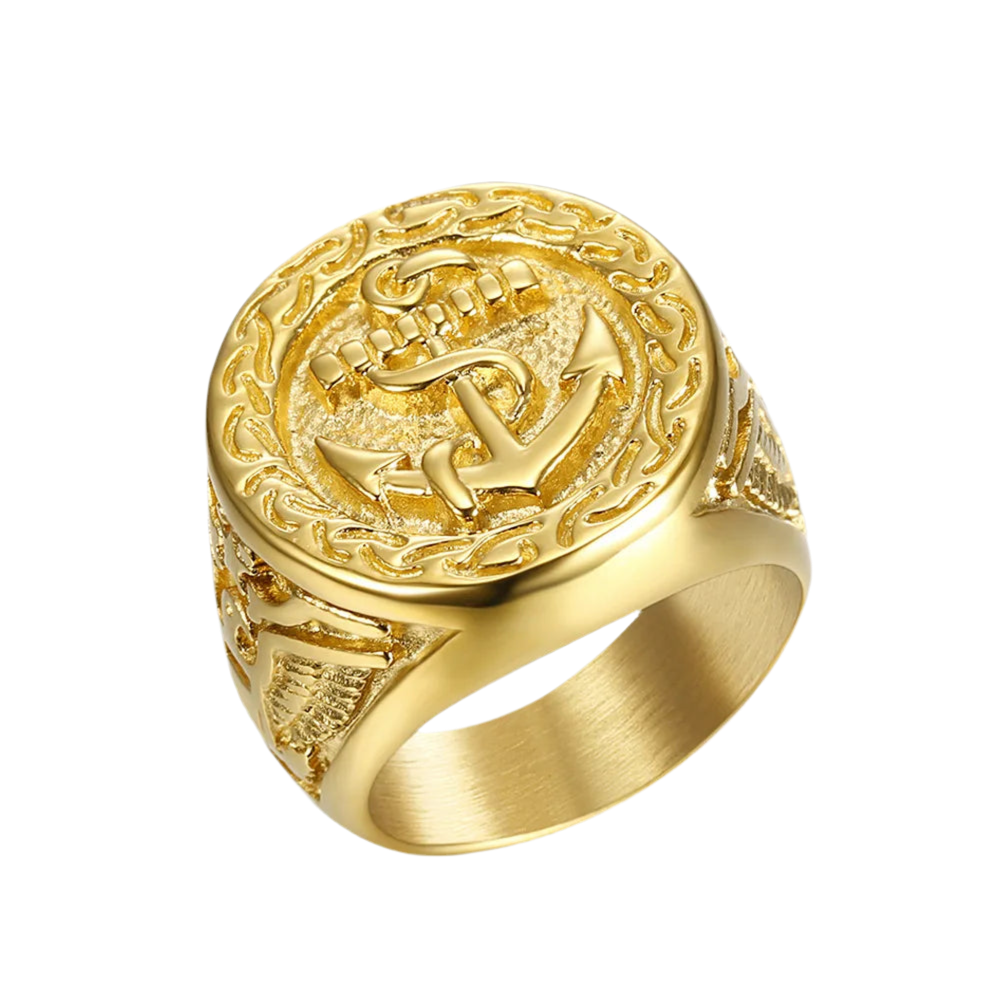 ANILLO SELLO "ANCLA DE HONOR"