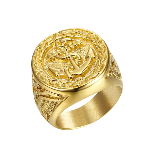 ANILLO SELLO "ANCLA DE HONOR"