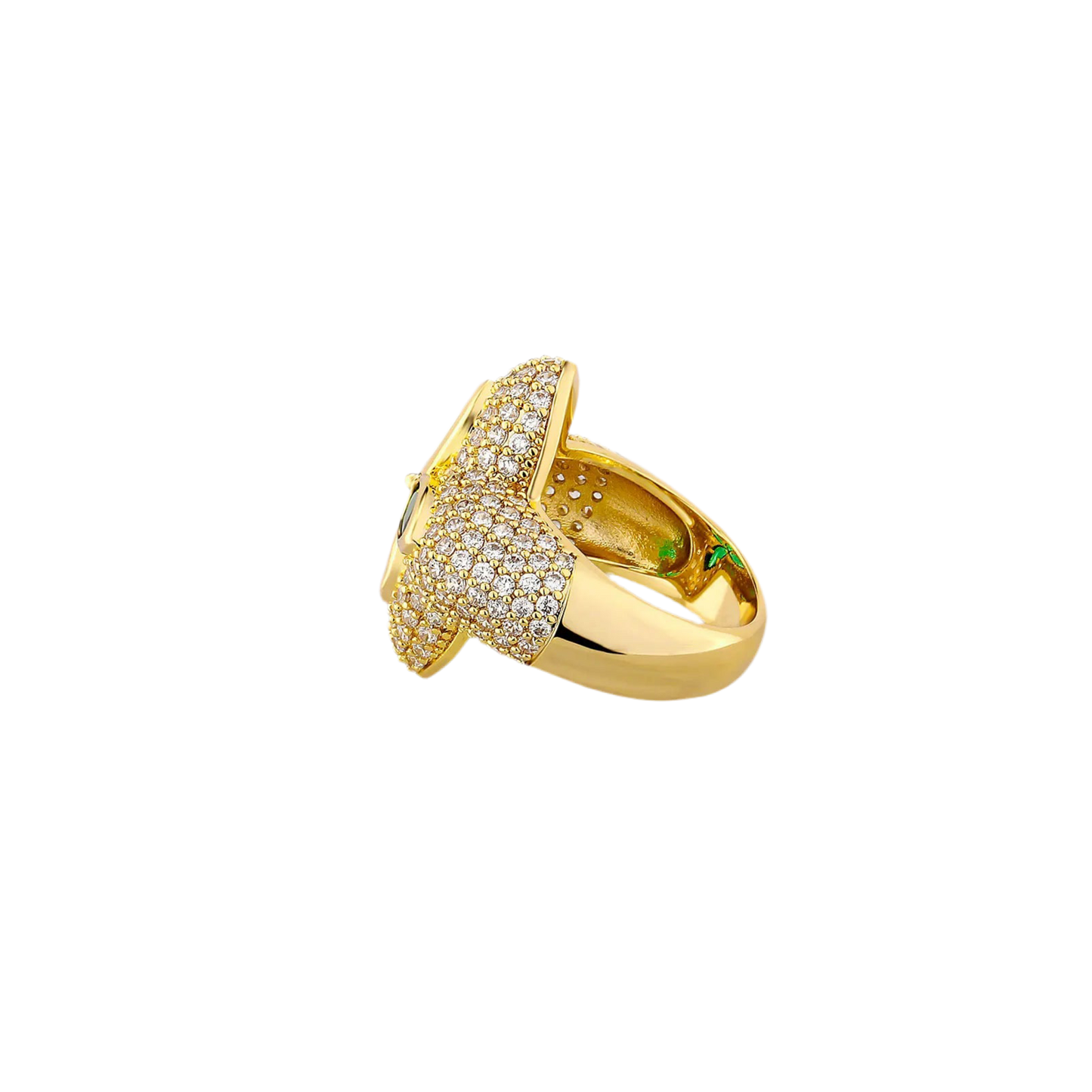 ANILLO "CRUZ ESMERALDA"