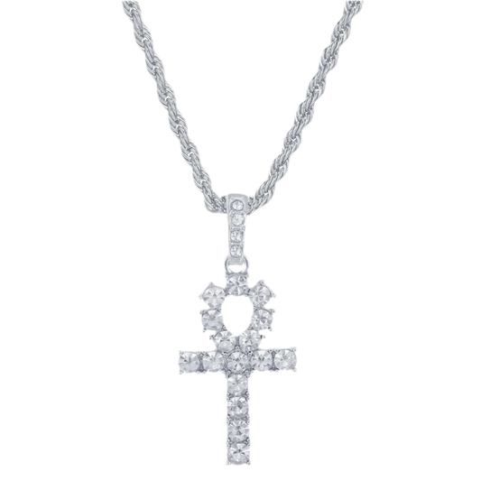 CADENA CON "DIJE ANKH"