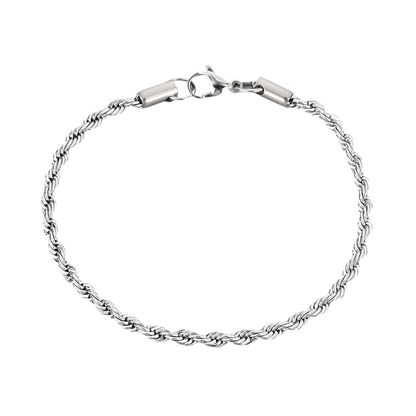 PULSERA"GOLDEN TWIST"- PLATA Y ORO
