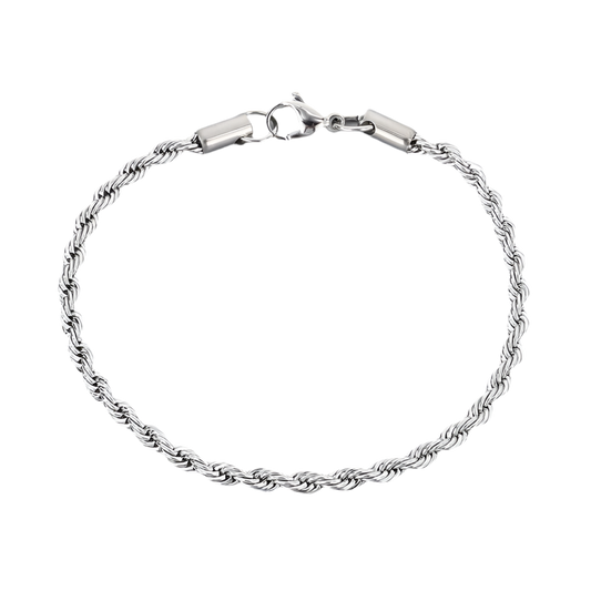 PULSERA"GOLDEN TWIST"- PLATA Y ORO