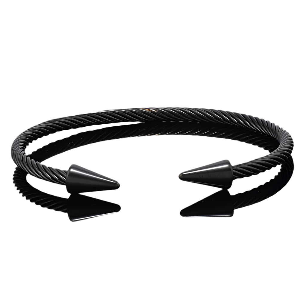 PULSERA "TWIN SPIKES"
