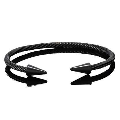 PULSERA "TWIN SPIKES"