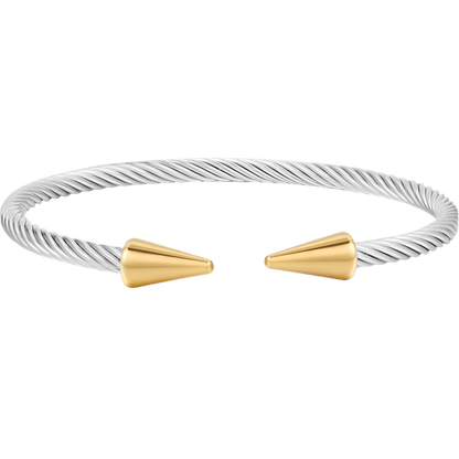 PULSERA "TWIN SPIKES"