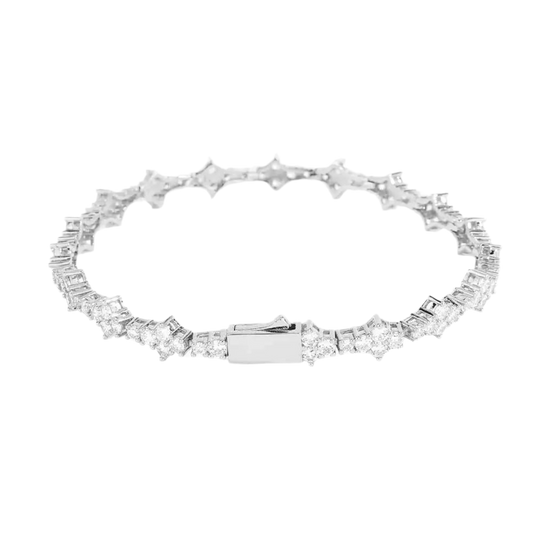 PULSERA "BRILLO ANGULAR"