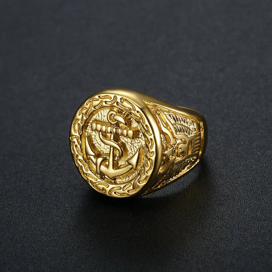 ANILLO SELLO "ANCLA DE HONOR"
