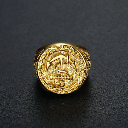 ANILLO SELLO "ANCLA DE HONOR"