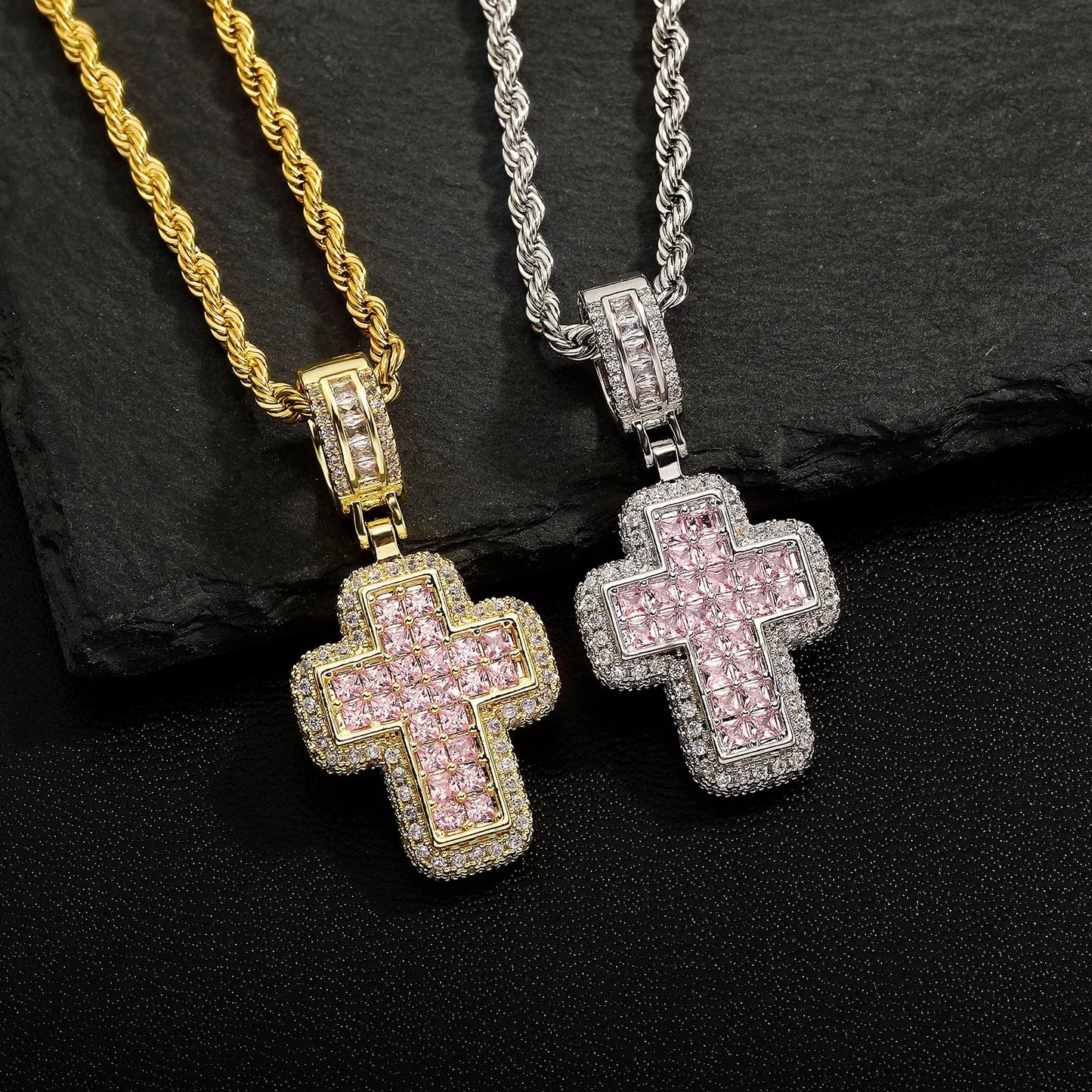 CADENA "CRUZ ROSA"