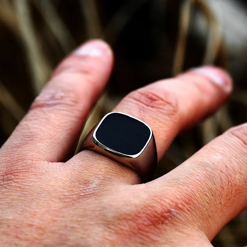ANILLO "SELLO NEGRO"