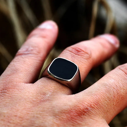 ANILLO "SELLO NEGRO"