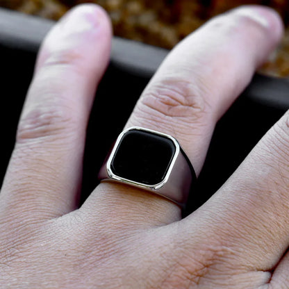 ANILLO "SELLO NEGRO"